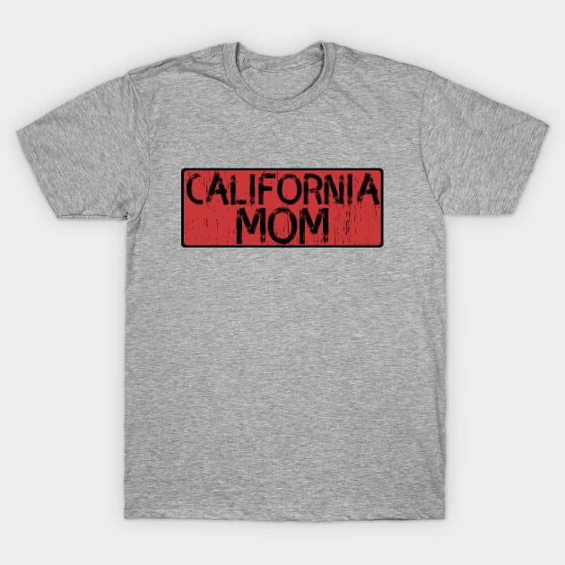 California mom distressed T-Shirt by SpaceWiz95